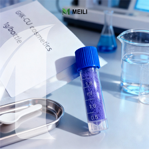 Fabricants d'extraits végétaux, matière première, peptide de cuivre GHK-CU, matières premières cosmétiques, extrait végétal de peptide de cuivre AHK - Product Image 1