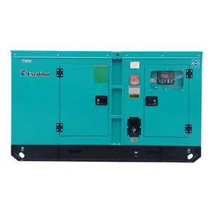 Excalibur monofase insonorizzato 30kva 40kva 50kva 50hz piccoli generatori Diesel silenziosi con forte potenza