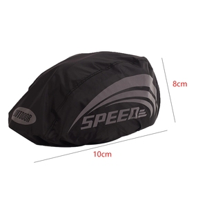 Casco Superbsail copertura riflettente casco da bicicletta copertura impermeabile ciclismo MTB casco da <span class=keywords><strong>bici</strong></span> da strada striscia riflettente copertura antipioggia - Product Image 6
