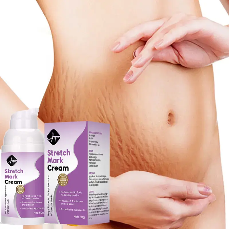 Crème anti-vergetures pour réparer les cicatrices de grossesse Crème anti-vergetures pour l'abdomen