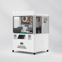 Brazo robot de café inteligente, tamaño pequeño, ligero, fácil operación