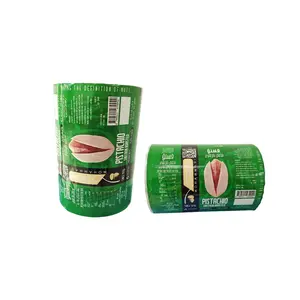 Emballage de film en rouleau en plastique de casse-croûte de noix de pistache et d'amandes