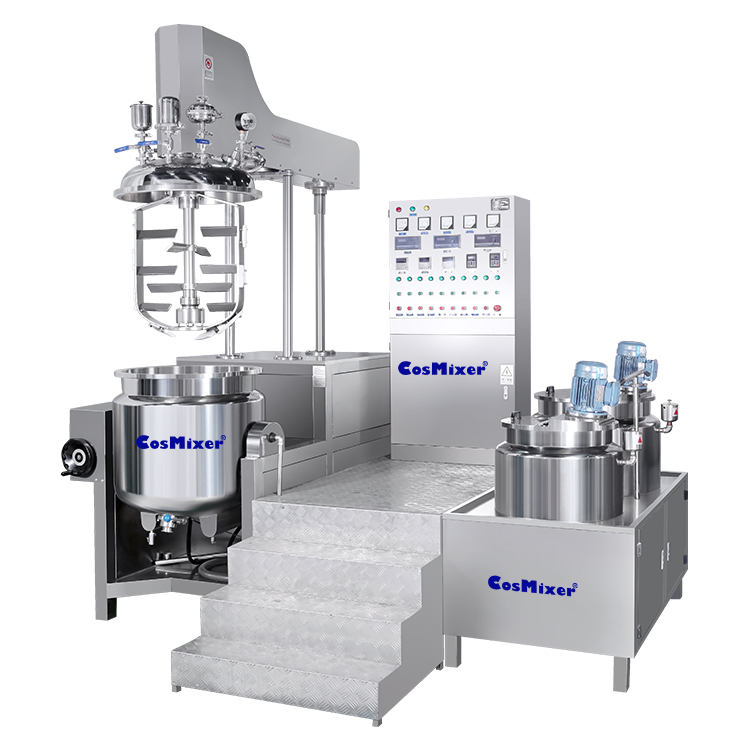 Vacuum Homogeneous Mixer Cosmetic Cream Lotion Ointment Making Mixing Homogenizer
