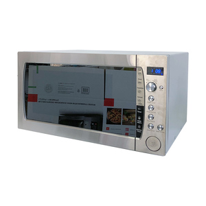 62L 2.0Cu.Ft. Four à <span class=keywords><strong>micro</strong></span>-ondes commercial de grande capacité 1200W 420mm <span class=keywords><strong>plateau</strong></span> tournant en verre 270mm hauteur costume pour laboratoire - Product Image 4