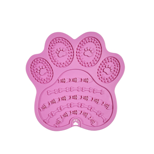 Tappetino per cani con ventose per l'alimentazione lenta, per leccare il burro di arachidi, ideale per il bagno, la toelettatura e l'addestramento degli animali domestici - Product Image 6