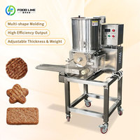 Machine automatique de production de galettes de viande pour hamburgers et de formage de galettes de poulet