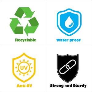 Panneau en carton ondulé de 4 mm, 24*36, panneau en plastique ondulé épais, panneau vierge pour projets scolaires, feuille de pp, affichage - Product Image 6