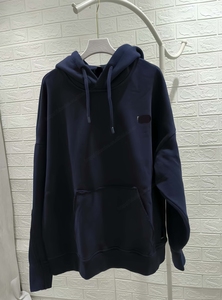 Sweat-shirt d'hiver pour homme WANBAO WST-H0911, tissé à la française, 100% coton, molleton écologique, col à capuche, imprimé uni - Product Image 2