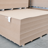 Holzfaser MDF E1 Geschliffene Moderne Walnuss 4x8 Wanddekorationsplatte Möbel Innenraum Akzentwand Brett