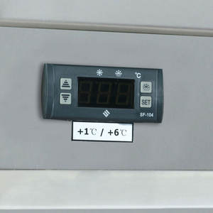 מטבח מסחרי 2025 מקורר אוויר בשני דלתות זקוף מקרר מסחרי בטמפרטורה גבוהה מקרר - Product Image 2