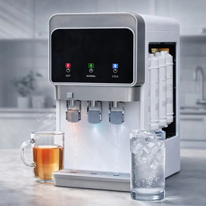Système de purification d'eau par osmose inverse de haute qualité pour bureau, filtre RO, filtration en 4 étapes, affichage de la durée de vie du filtre, ABS de qualité alimentaire, hôtel - Product Image 1