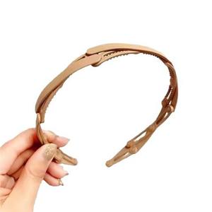 ربطة شعر بلاستيكية قابلة للطي وغير مرئية للأطفال مع مشبك شعر ومشط أسنان، مجموعة صيفية للحفلات - Product Image 1