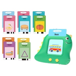 2 3 4 5 6 살짜리 유아 장난감을위한 말하는 플래시 카드 유치원 학습 자원 감각 장난감 PVC 친환경 재료 - Product Image 3