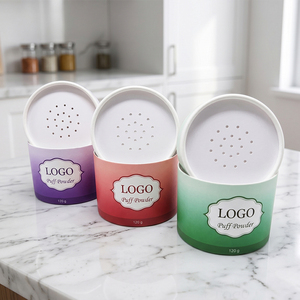 Caja cilíndrica de cartón personalizada con logo a color, apta para alimentos, para sal gourmet, especias de cocina, dulces, ecológica - Product Image 3