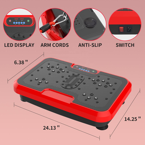Plateforme vibrante pour usage domestique, entraîneur de minceur pour tout le corps, plaque vibrante portable pour la combustion des graisses et le remodelage quotidien - Product Image 4