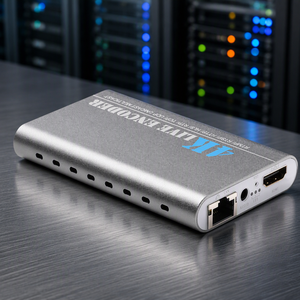 Codificador de Transmisión de Video UHD HEVC 4k 30fps Pro, Entrada HD y Salida de Transmisión IP Dual con Múltiples Protocolos - Product Image 3
