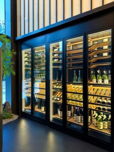 Cave à vin à température constante en acier inoxydable sur mesure - pour les restaurants occidentaux, le vin rouge et le stockage du vin - Product Image 1