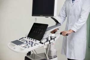 Diagnóstico asistido por IA Sonoscape P40 Elite Digital Color Doppler Ultrasonido Máquina 3D 4D Máquina De Ultrasonido para cardiología - Product Image 3