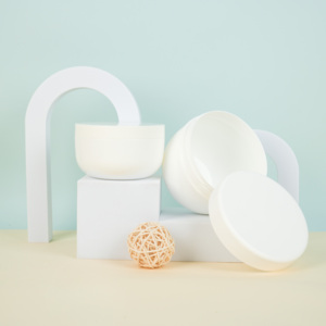 Đa Chức Năng Mỹ Phẩm Gói Jar Kem Trắng Vòng Chà Lọ Cơ Thể Bơ Nhựa Jar 300Ml 500Ml Có Nắp Đậy - Product Image 1