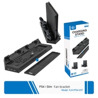 Support et station de refroidissement pour PS4/Slim/Pro, station de charge pour manettes, chargeur de manettes, support de refroidissement pour jeux
