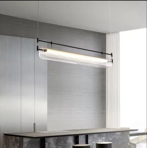 Lámpara colgante de acrílico para restaurante nórdico, lámpara colgante para decoración del hogar, lámpara colgante de hierro moderna - Product Image 6