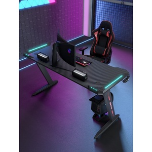 Gaming <b>Desk</b> 120x60x74 Cm With Rgb Lights For <b>Computer</b> Setup - Product Image 3