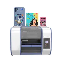 Baru Upgrade 3042 UV Printer Cepat Kecepatan Printer Inkjet Printing Ukuran 300*420Mm HD Printer Cepat Pengeringan Mesin