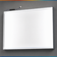 Boîte à lumière LED rectangulaire autoportante en tissu SEG avec cadre en aluminium, 10000 lumens, anti-poussière