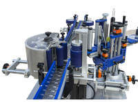 Étiqueteuse automatique d'autocollants d'étiquettes auto-adhésives pour bouteilles en verre PET