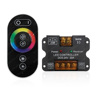 10A 3 kênh <span class=keywords><strong>RGB</strong></span> <span class=keywords><strong>Led</strong></span> điều khiển cảm ứng đầy đủ & sắt đầy màu sắc điều khiển từ xa cho <span class=keywords><strong>RGB</strong></span> <span class=keywords><strong>LED</strong></span> chiếu sáng - Product Image 1