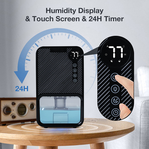 <span class=keywords><strong>Deshumidificador</strong></span> para el Hogar, Mini <span class=keywords><strong>Deshumidificador</strong></span> Portátil <span class=keywords><strong>Silencioso</strong></span> para Habitaciones con Temporizador de 24H y Apagado Automático, <span class=keywords><strong>Deshumidificador</strong></span> Pequeño para Interiores y Baños - Product Image 5