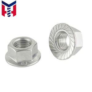 Écrou à bride denté en acier inoxydable 304 DIN 6923 – Tailles et styles personnalisés pour l'automobile - Product Image 4