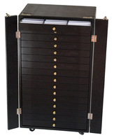 Présentoir de lunettes de soleil en Faux cuir, 288 emplacements, prix d'usine, vitrine d'exposition, avec chariot à roues, valise de rangement Portable