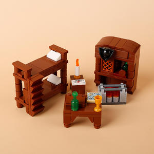 Meubles Moc Chambre à coucher Salle à manger <span class=keywords><strong>Cuisine</strong></span> Four Scène vintage Accessoires Petits blocs de construction - Product Image 3