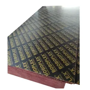 Laser Cutting Machine Pvc Coated Sheets Slip Film Faced 13 Ply Birch Recycled Plastic Plywood