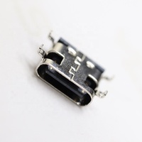 Conector USB tipo C F 16 pines SMT altura 6,5 6,8mm montaje superior USB 3,0 3,1 conector hembra USB conector hembra para móvil