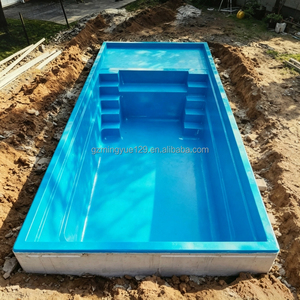 Der Vorgefertigte Glasfaser-Einbau-Außenpool Eignet Sich für Hinterhof-Betonpools in Wohngebieten - Product Image 2