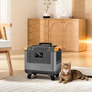 <b>Solar</b> <b>Generator</b> Set Station for Home 3000W 200W Monocrystalline Silicon External Battery Flashlight Car Compatible - Product Image 1