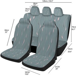 <span class=keywords><strong>Housse</strong></span> de siège de <span class=keywords><strong>taxi</strong></span> spéciale toutes saisons 5 pièces pour ACURA Cdx, tissu résistant à l'usure et à la saleté, coussin de voiture commercial - Product Image 1