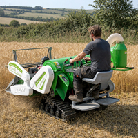 Moissonneuse-batteuse automotrice de type chenillé pour la récolte du maïs, du manioc, des olives, du thé, du riz et des haricots – Haute productivité, prix compétitifs