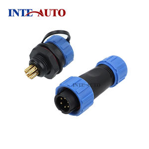 <span class=keywords><strong>SP</strong></span> Series <span class=keywords><strong>2</strong></span> 3 4 5 6 7 9Pin Multi Pin Connector IP68 Acero inoxidable Circular Aviación Eléctrica Connector-SP11 SP13 SP17 SP21 - Product Image 4