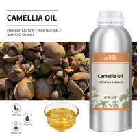 Minyak Biji Kamelia Murni Cold Pressed Grosir dalam Jumlah Besar, Kelas Kosmetik, Minyak Pembawa Premium untuk Perawatan Rambut dan Menutrisi Kulit