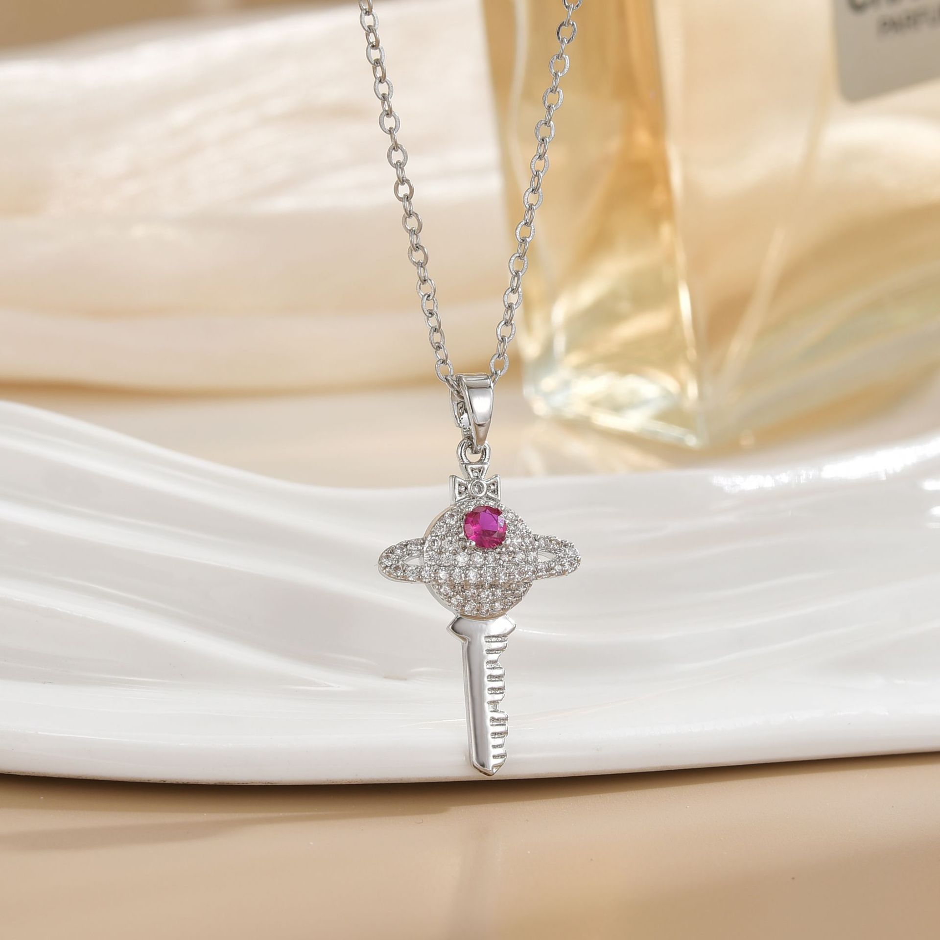 Silver necklace 5