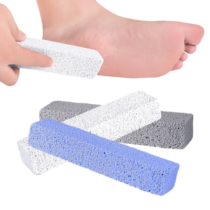 <span class=keywords><strong>Pierre</strong></span> <span class=keywords><strong>ponce</strong></span> double face pour le gommage des pieds, brosse à pieds, bol de pédicure et éliminateur de callosités pour les soins personnels - Product Image 1