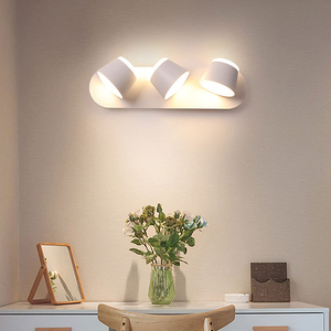 Lámpara de Pared LED Moderna Minimalista, Simple, de Aluminio y Acrílico, para Pasillo, Dormitorio, Habitación de Huéspedes, Hotel, Iluminación Interior - Product Image 4