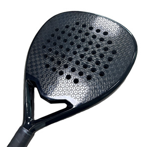 Raqueta de Pádel Profesional de Fibra de Carbono 12K, Forma de Diamante, Alto Rendimiento, Ligera, Portátil, con Funda de EVA, para Tenis de Playa - Product Image 4