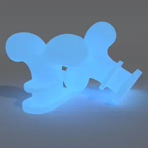 어두운 3D 광대 모자 꽃 팬 상어 슬라이드 핀 액세서리 상어 슬라이드 교체 지느러미