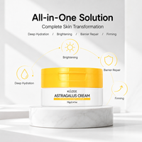 Crème Visage Personnalisée à l'Astragale Glycérine Niacinamide Acide Hyaluronique - Hydratante Réparatrice Éclaircissante pour Tous Types de Peau