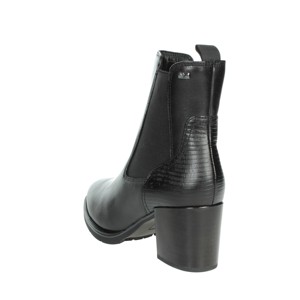 Stivaletti da donna con tacco alto 17200 chiusura termica traspirante con lacci leopardati con plateau stile Casual PU per l'autunno inverno - Product Image 2