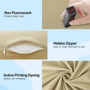 Transat bébé léger et portable pour le temps sur le ventre, tapis de soutien pour une utilisation supervisée en éveil - Product Image 5